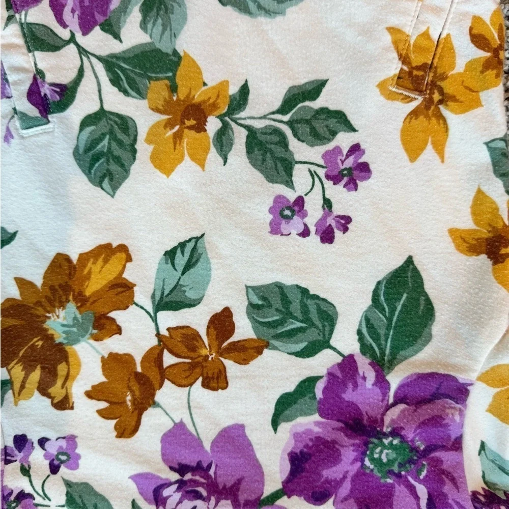 Old Navy baby girl dress long sleeve fall dress floral pockets size 12-18 months